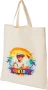 Shopper | Katoen 110 g/m² | 42x38x0.5cm | Korte hengsels