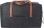 Travel bag | Felt & RPET | 53,0 x 30,0 x 26,0 cm | One large and one small compartment