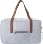 Travel bag | Felt & RPET | 53,0 x 30,0 x 26,0 cm | One large and one small compartment