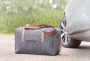 Travel bag | Felt & RPET | 53,0 x 30,0 x 26,0 cm | One large and one small compartment
