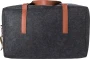 Reisetasche | Filz & RPET | 53,0 x 30,0 x 26,0 cm | Ein großes und ein kleines Fach