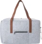 Travel bag | Felt & RPET | 53,0 x 30,0 x 26,0 cm | One large and one small compartment