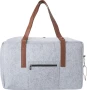 Travel bag | Felt & RPET | 53,0 x 30,0 x 26,0 cm | One large and one small compartment