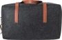 Travel bag | Felt & RPET | 53,0 x 30,0 x 26,0 cm | One large and one small compartment