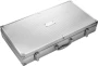Grill-Set | Edelstahl-Set | Aluminium-Koffer | 9-teilig