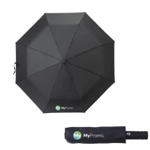 Automatic umbrella | rPET | 59,5x98,0 cm | Open and close button | Recycled car tires handle