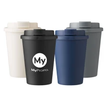 To-go-Becher | PP | 350 ml | Abschließbare Öffnung | Heiße und kalte Getränke