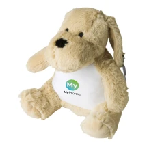 Pluchen knuffelhond | Polyester & PP | 16,0x13,0x20,0 cm