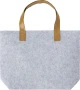 Shopping bag | Felt & RPET | 42,0 x 10,0 x 30,0 cm | With PU handles
