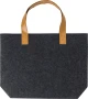 Shopping bag | Felt & RPET | 42,0 x 10,0 x 30,0 cm | With PU handles