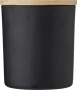 Glass candle | Bamboo lid and plant based wax | 33h burning time | 4 different aromas