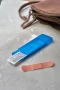 Plastic pocket case with five plasters