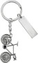 Bike-shaped key holder | Metal & nickel alloy | Packaged in gift box