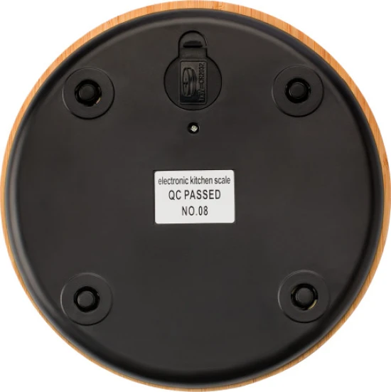 Kitchen scale | Bamboo | 5kg max | brown