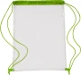 Kordelzug-Rucksack | PVC | 35 x 0.2 x 45 cm | Leuchtende Farben
