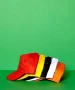 Casquette | Sergé de coton | 5 panneaux | Fermeture plastique ajustable | Impression en quadrichromie