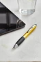 Ballpen | ABS and metal |  Rubber grip | Black ink