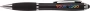 Ballpen | ABS and metal |  Rubber grip | Black ink