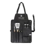 Barbecue 5pcs set | Acciaio inox | Con grembiule di nylon