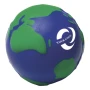 Palla antistress rotonda | Schiuma di plastica PU |  6,50 cm | Design a globo
