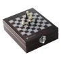 4-pieces wine set | Stainless steel | Incl. a chest game