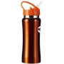 Water bottle | Stainless steel | 600 ml | With foldable drinking spout