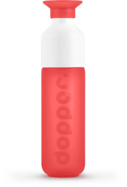 Dopper Original water bottle | PP | 450 ml | Sustainable | Coral Splash