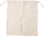 Bolsa para alimentos | 100% algodón orgánico & mesh | 32,5x26cm | Cierre con cordón