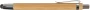 Bamboo ballpen with rubber tip | Boromo | Blue ink
