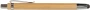 Bamboo ballpen with rubber tip | Boromo | Blue ink