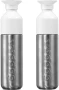 Dopper Steel Wasserflasche | Rostfreier Stahl | 490 ml | Nachhaltig