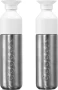 Dopper Steel Wasserflasche | Rostfreier Stahl | 490 ml | Nachhaltig