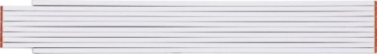 Folding ruler | Plastic | 2 m | white