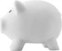 Piggy bank | Plastic | Rubber stopper on the bottom