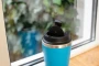 Bicchiere da caffè | PP e silicone | 350 ml | Colori vivaci