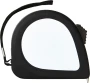 Tape measure | Metal  and Rubber | 5 m | With a wrist strap and belt clip