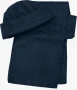 Beanie & scarf set | Polyester fleece 200gr/m2 | With brim