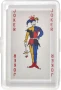 Spel kaarten | Transparante PET cassette | 54 kaarten | Afdrukken op de doos