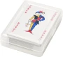 Spel kaarten | Transparante PET cassette | 54 kaarten | Afdrukken op de doos