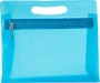 Frosted toilet bag | PVC | Integrated handle and zipper