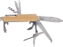 Pocket knife | Bamboo | With keyring | 9 pieces