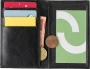 Credit card wallet | Leather | RFID | With transparent window