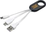 Charger cable set | ABS | Three plugs | 5,5cm