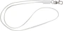 2-in-1-Schlüsselband | Metall und PVC | Ladekabel-Set