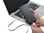 2-in-1-Schlüsselband | Metall und PVC | Ladekabel-Set