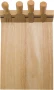 Planche à fromage | Bois | 32.5x22.7cm | 5 accessoires en acier inoxydable
