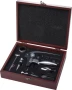 Set à vin 9 pièces | Professionnel | Boîte cadeau en bois