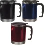 Double walled mug | Stainless steel | 400ml | Easy to carry
