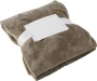 Blanket | Fleece 280 gr/m² | 120 x 150 cm | White ribbon & cardboard