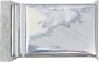 Couverture thermique en feuille d'aluminium | Emballée dans un polybag | 210 x 130 x 0,1 cm